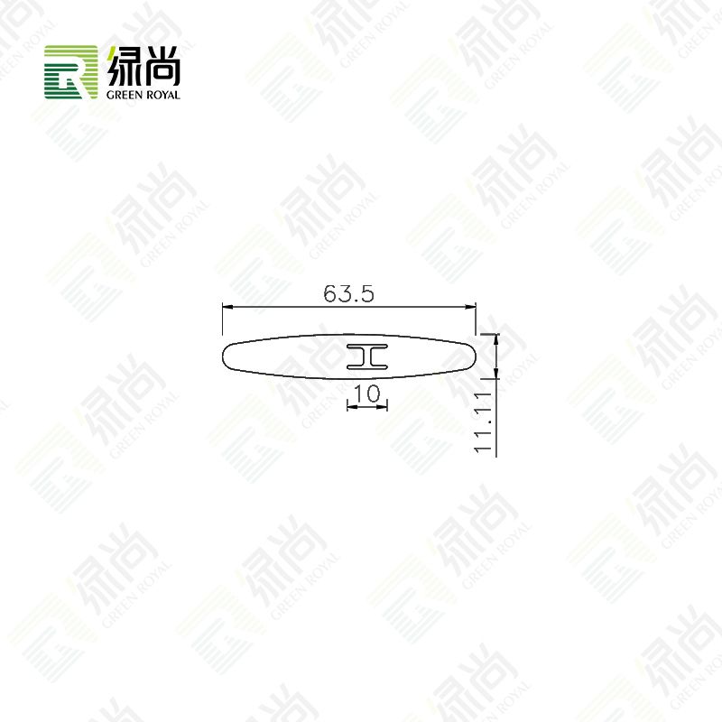 2-1/2″H Reinforced Louver