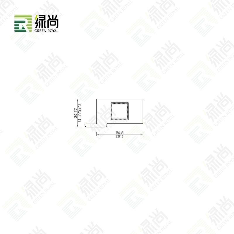 2″ Reinforced Astragal Stile